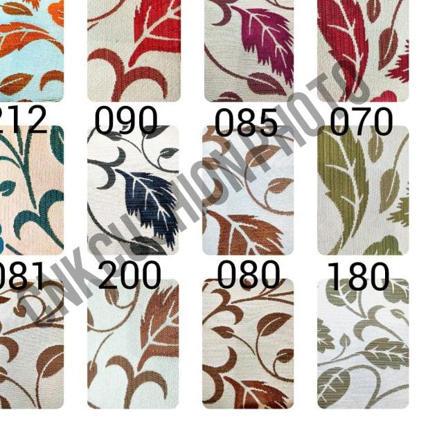 ✳ BAHAN KAIN ATEJA MOTIF BUNGA - ARASIA (Sofa, Meubel, Tas, Fashion) ❄
