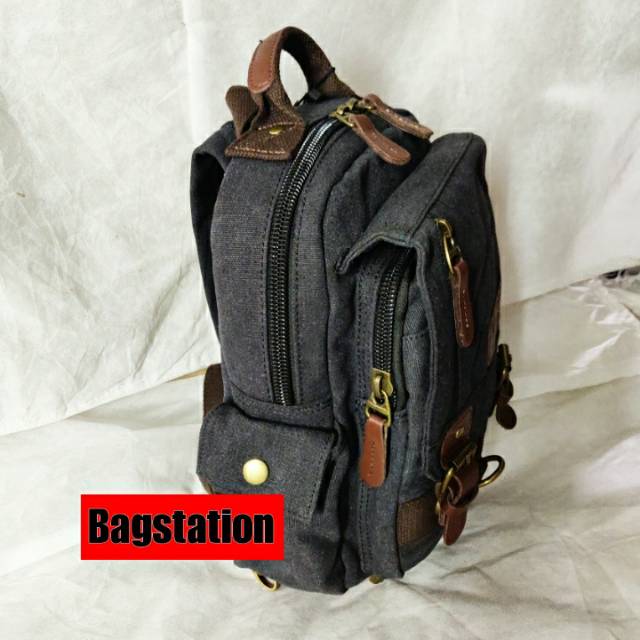 TAS SLING BAG POLO CLASSIC ORIGINAL ASLI IMPORT TAS SELEMPANG POLO CLASSIC TAS RANSEL KANVAS TAS KOREAN STYLE