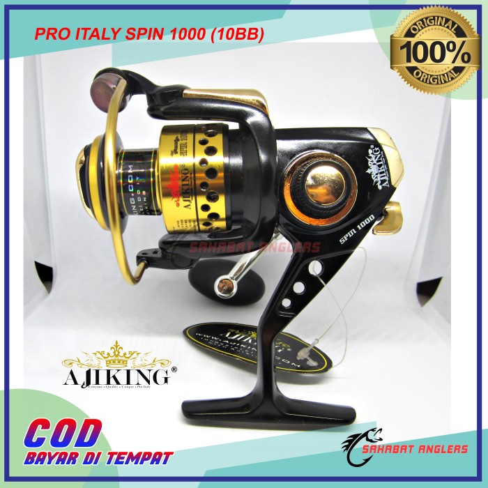 PROMO REEL PANCING AJIKING REEL PRO ITALY SPIN 1000 (10BB)