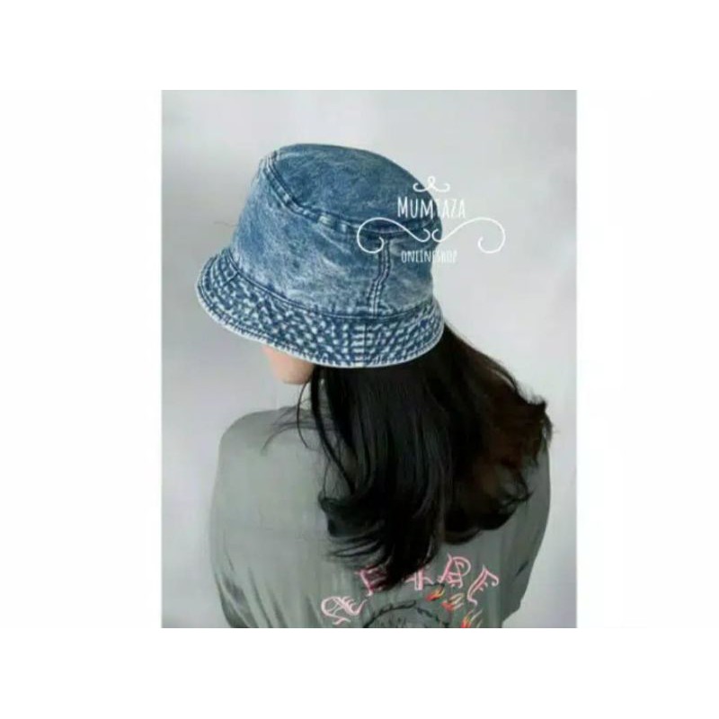 topi bucket had jeans denim | topi bucket pria | topi pria dan wanita / topi
