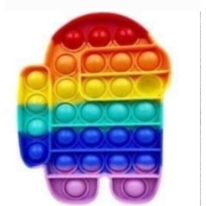 (FREE KELERENG) POP IT RAINBOW MURAH POP IT RAINBOW-2