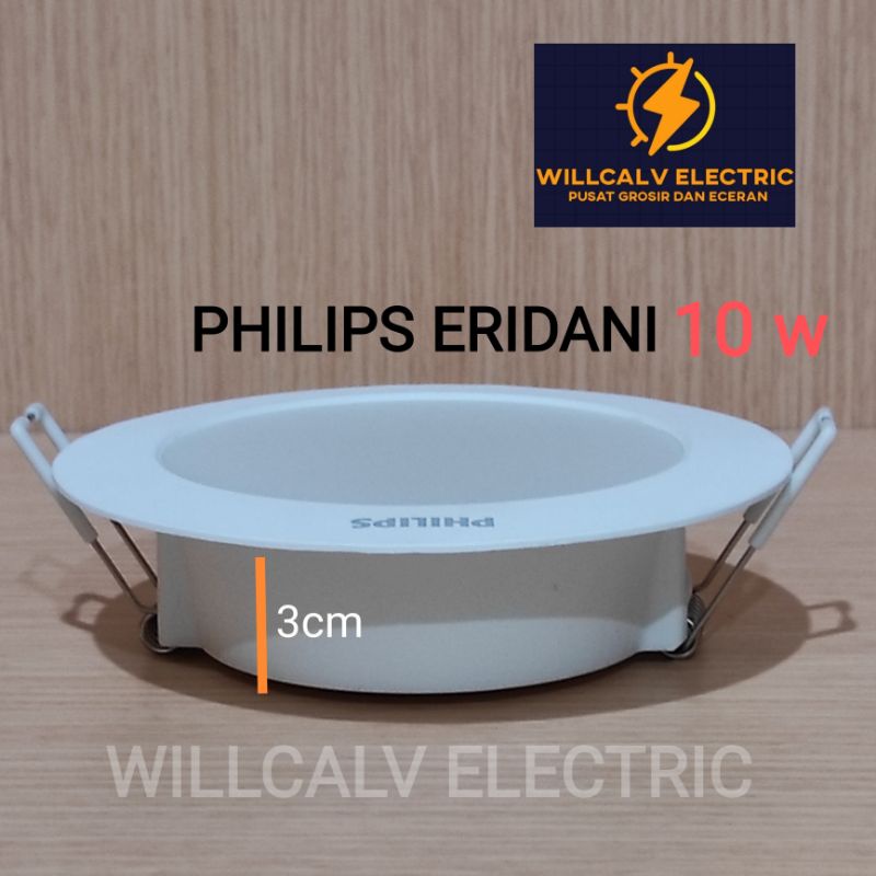 PHILIPS ERIDANI 10W 10 WATT DL-190B / LAMPU DOWNLIGHT PHILIPS ERIDANI DL-190B 10W 10 WATT