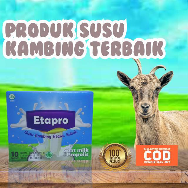 

Susu Kambing Bubuk ETAPRO Etawa Propolis