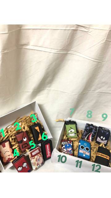 Dompet STNK Gantungan Kunci Mobil Motor Motif Character Lucu dan Unik