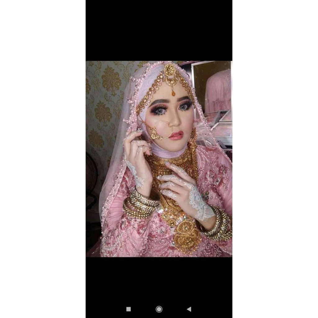 Slayer Akar Mutiara / Slayer Veil Mutiara Pengantin / Hijab Pengantin