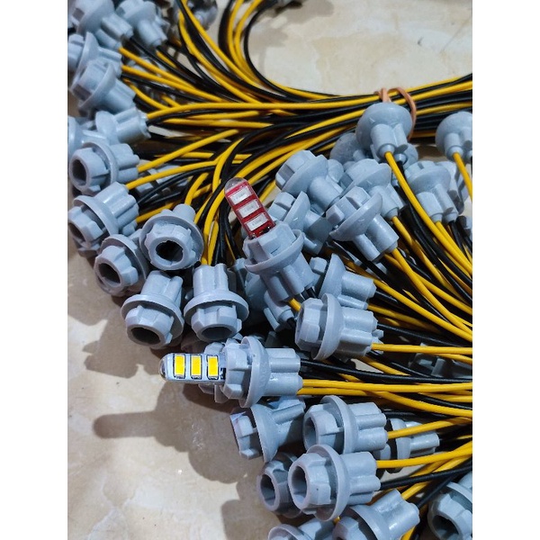 SOCKET T10/T13 BUAT LAMPU SENJA/RITING MOTOR/MOBIL