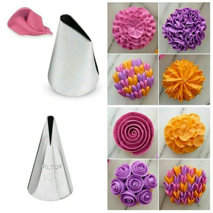 

Spuit Tip Wilton no 104 / decorating tip