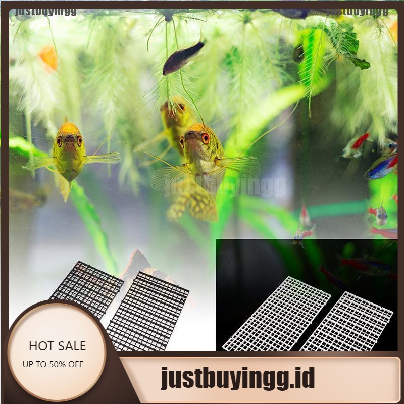 JB✪ 2 pcs grid divider tray egg crate louvre aquarium fish tank bottom isolate