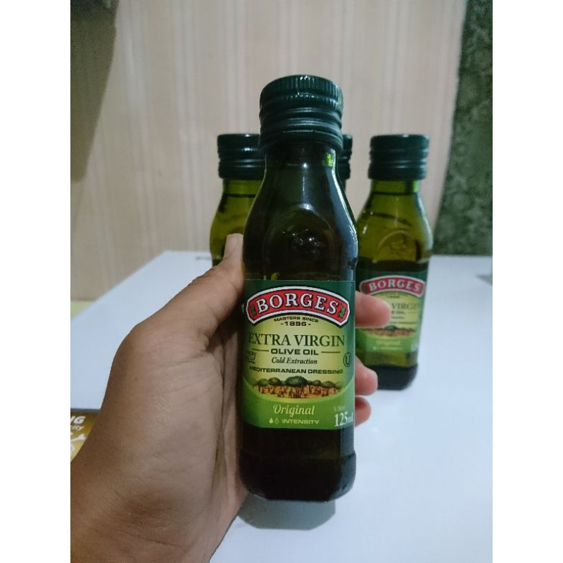 [125ml] Minyak Zaitun Extra Virgin Olive Oil Borges 125 ml