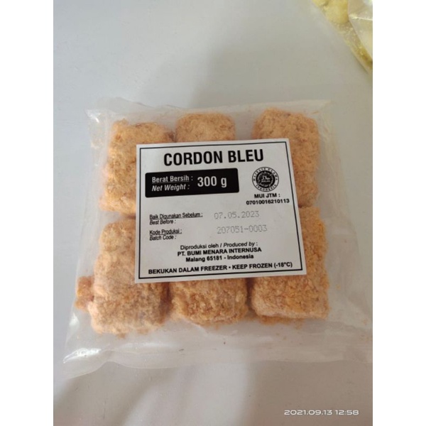 

CHICKEN CORDON BLEU 777