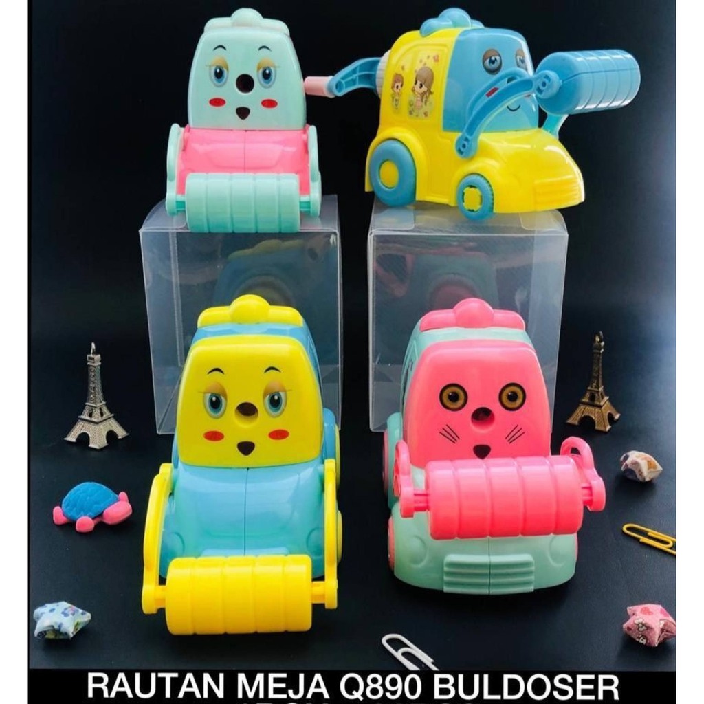

ROYALE STATIONARY - SERUTAN PUTAR BESAR MODEL TRAKTOR SHARPENER / SERUTAN PUTAR / RAUTAN / ALAT SEKOLAH