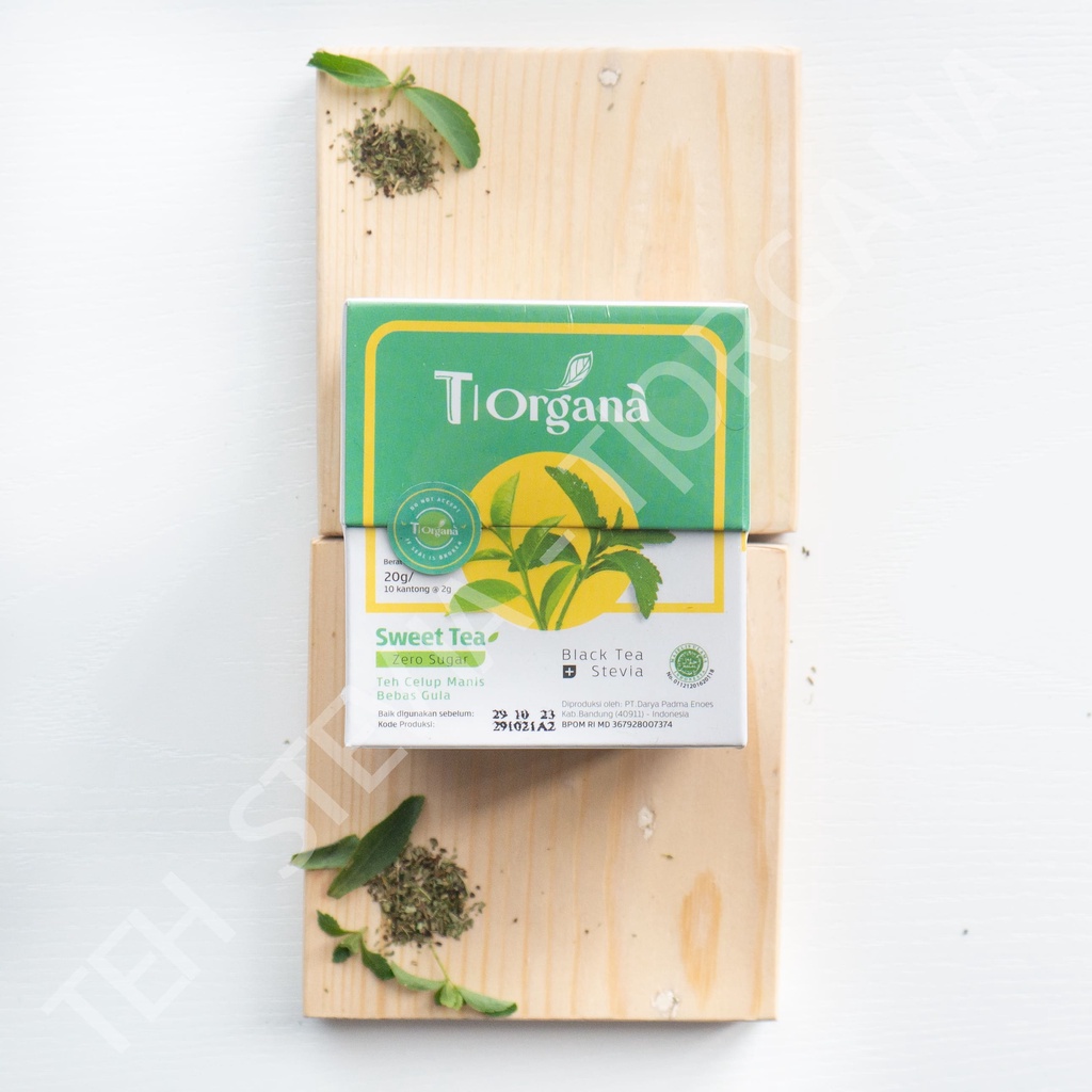 

Teh Stevia untuk Diabetes - T|Organa isi 10Tbag