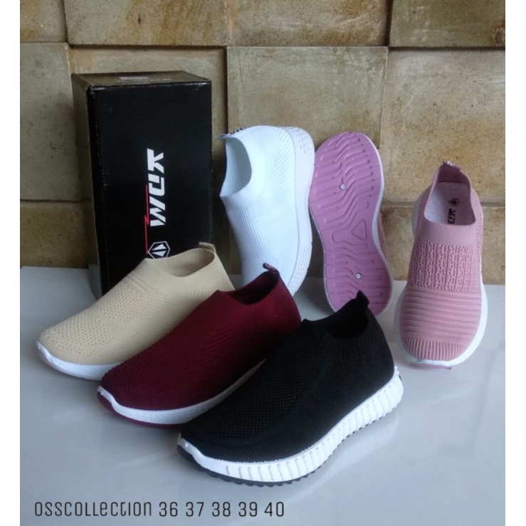 sepatu rajut import / sepatu kdm / sneakers wanita import
