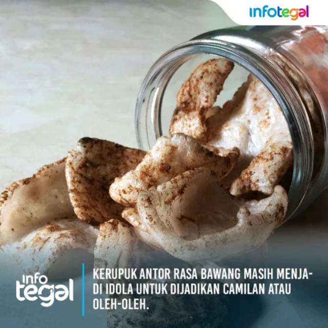 KERUPUK ANTOR SUPER ATAU KRUPUK GLOPOT KHAS TEGAL JAWA TENGAH