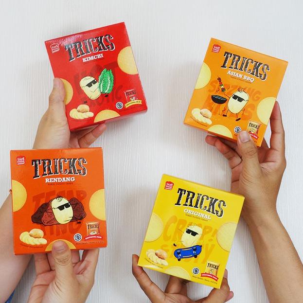 

4.4 sale Tricks Crisps 10 x 18g (All variant) – Potato Baked Crisps °•.¸¸.•°`