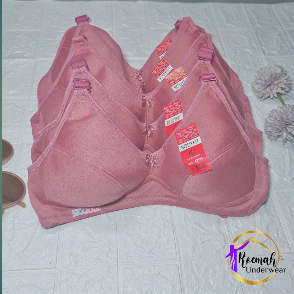 Roemah Underwear - BRA WANITA BH SPORT BODY FIT Pengait 3