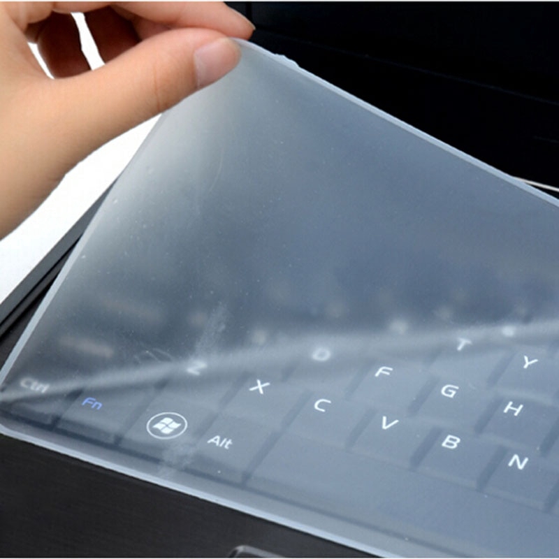 Pelindung Keyboard Universal Bahan Silikon Ukuran 10.0 / 14.0 / 15.6Inch