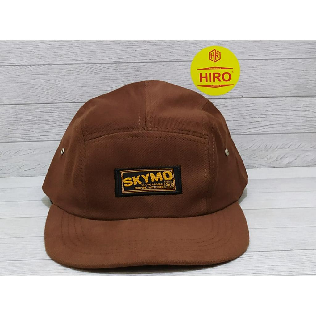 Topi Distro Skymo Model Hip-Hop Original New Model/Topi Distro Lima panel/Topi Distro Keren