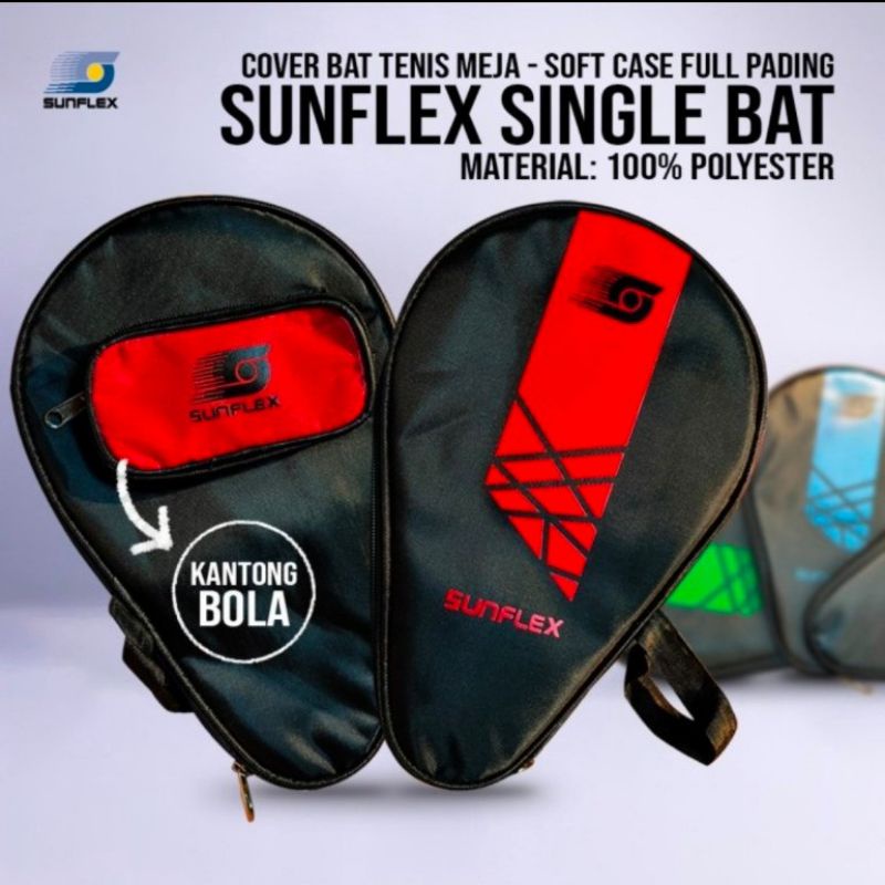 COVER BET TENIS MEJA SUNFLEX SINGLE ORIGINAL