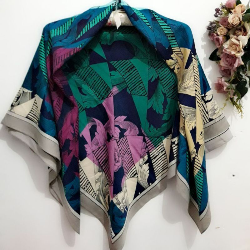 Hijab motif adabia mufler