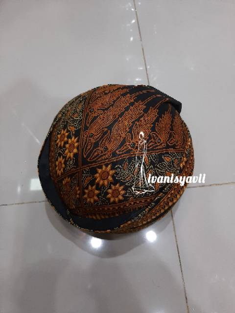 Blangkon Solo Halus, Motif Sekar Jagat (Alusan)