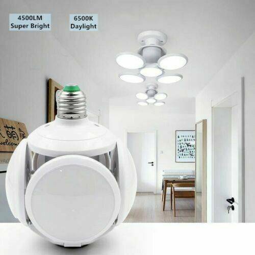 Lampu Bohlam LED E27 IP44 Bentuk UFO Super Terang Untuk Plafon Garasi