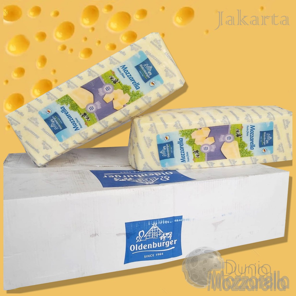 

Oldenburger Mozzarella cheese 2,5 - 2,9 Kg