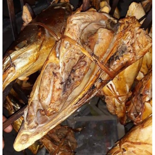 

Ikan Asap Semarang-Kepala Manyung Asap (isi 2 sekitar700gr)