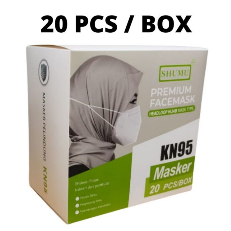 MASKER KN95/ MASKER N 95/ MASKER HIJAB