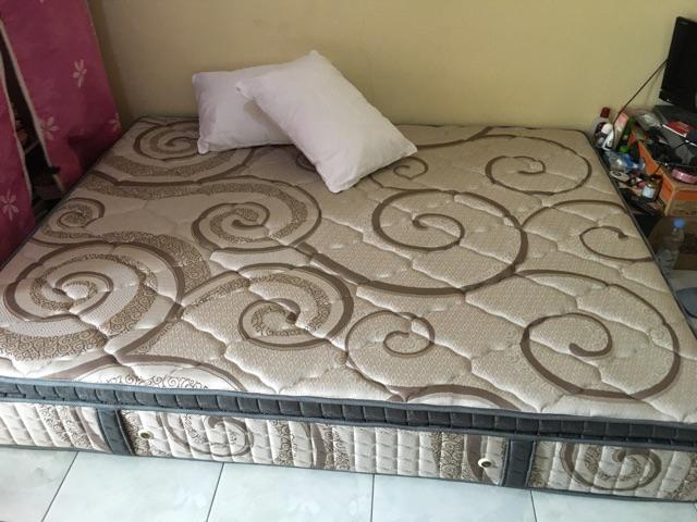 Terlaris Spring Bed Romance Feelings Plush Top 160 X 200 Mattress Only - Jabodetabek