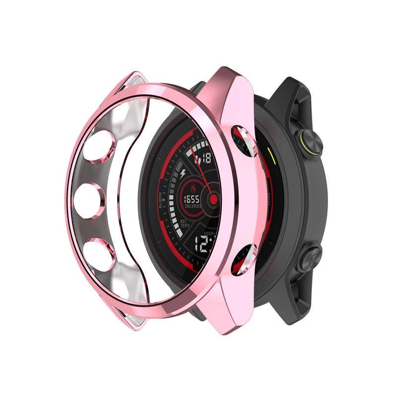 1 Pc Case Pelindung Smartwatch Garmin Forerunner 745 Bahan TPU Dengan Frame Bumper