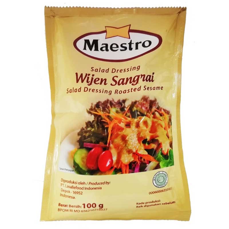 

MAESTRO WIJEN SANGRAI SALAD DRESSING 100ML