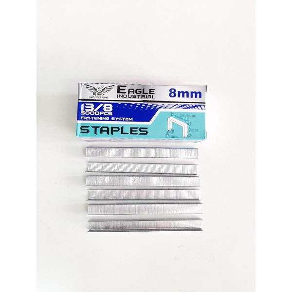 

Isi staples tembak 13/8 isi gun tacker 8mm