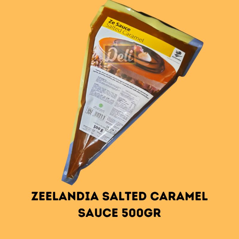 

Zeelandia Ze Sauce Salted Caramel 500gr/Saus Karamel Caramel 500gr