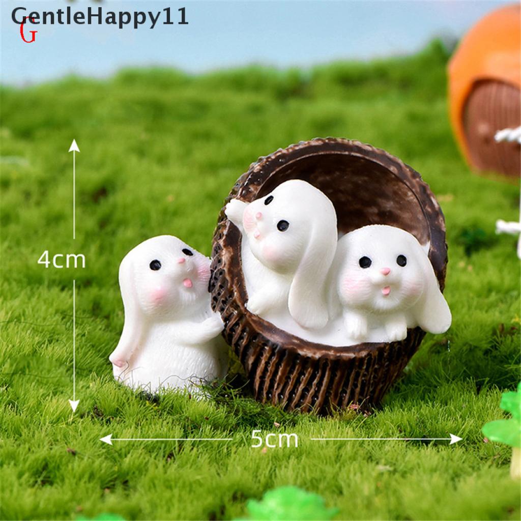 Gentlehappy Miniatur Kubis / Kubis / Kelinci Untuk Dekorasi Taman Mini / Rumah Boneka DIY