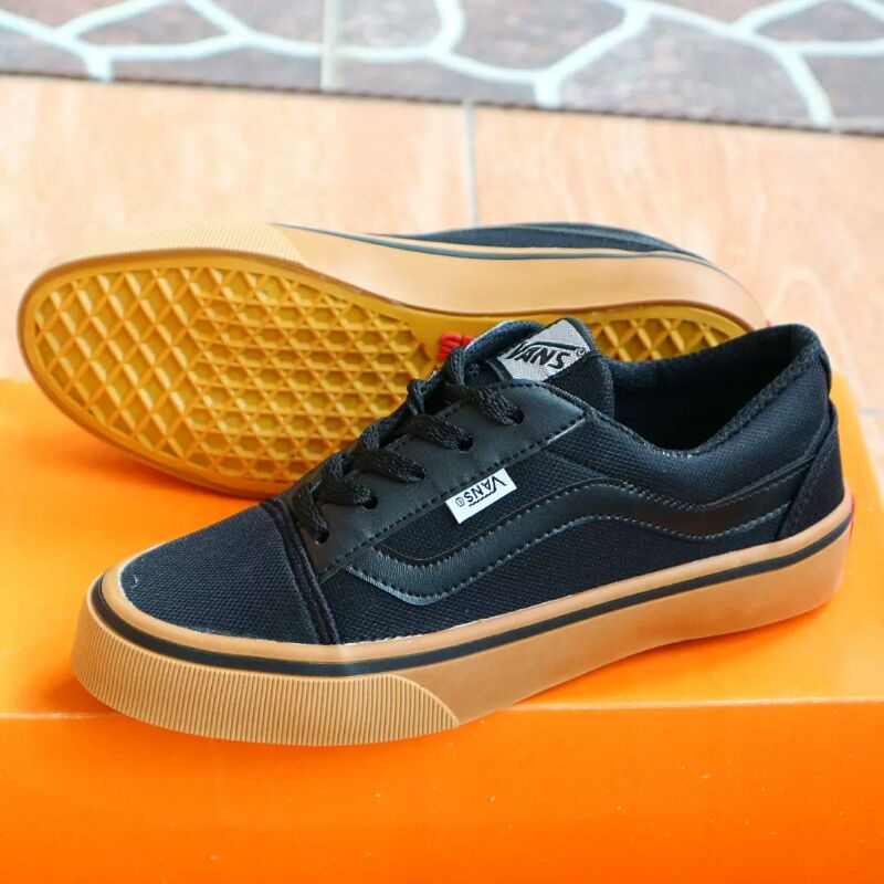 SEPATU VANS OLD SKOOL GUM BISA COD SEPATU KETS SNEAKERS SEPATU KASUAL SEPATU WANITA