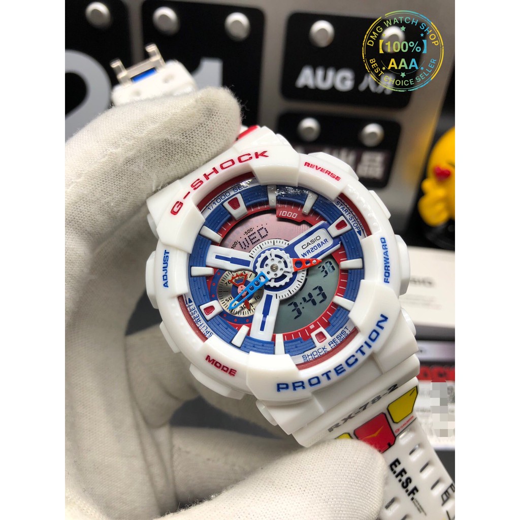 Jam Tangan Casio G-Shock GA-110TR GA110 Gundam Autolight Limited Edition