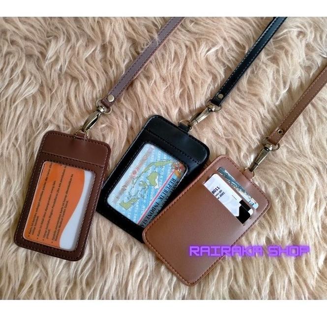

Ready✡➮ Id Card Kulit Name Tag Kulit Card Holder 58 ➮