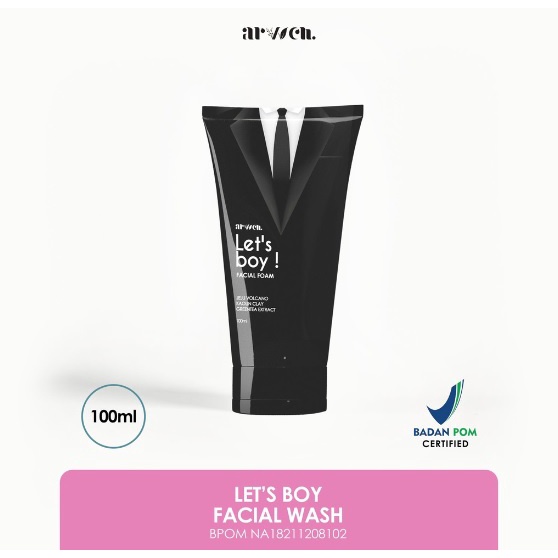Arvven Lets Boy Facial Foam