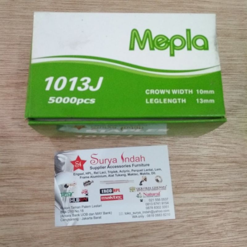 paku tembak U steples tembak kompresor angin 1013 j / 1013 j
