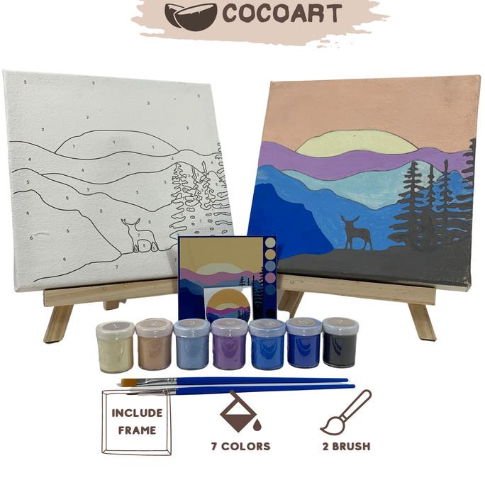 

SALE Paint By Number Kit [ Scenery ] - Cocoart.id I Kanvas 20 x 20 cm/CAT AKRILIK SET/CAT AKRILIK SET 24 WARNA/CAT AKRILIK PASTEL/CAT AIR/CAT AIR LUKIS SET/CAT AIR GIOTTO/KUAS LUKIS 1 SET/KUAS LUKIS KECIL/KUAS LUKIS LENGKAP/KANVAS LUKIS/KANVAS LUKIS