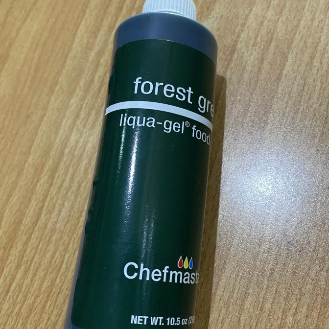 

Chefmaster 10.5oz Forest green big bottle / icing color ---NEW---