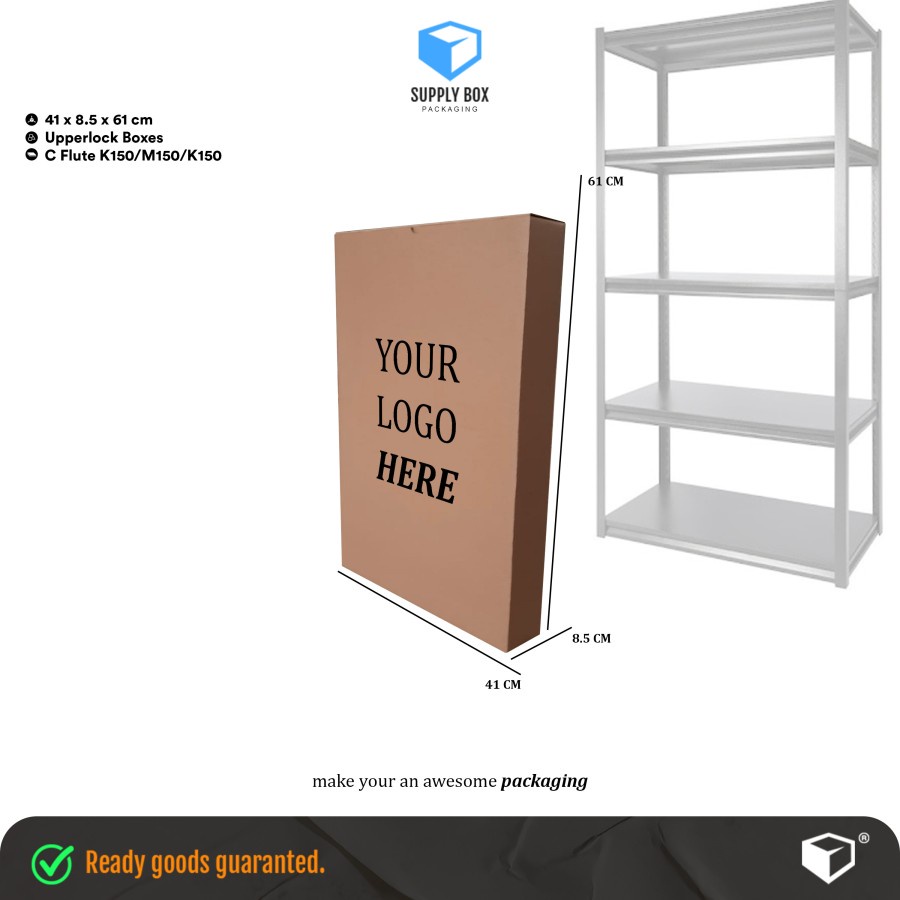 

KARDUS BOX PACKAGING PRINTING 41x8.5x61 cm | Kardus | Cardboard