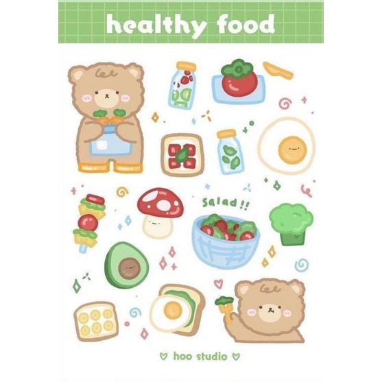 

STIKER BEAR LUCU IMPORT DARI KOREA