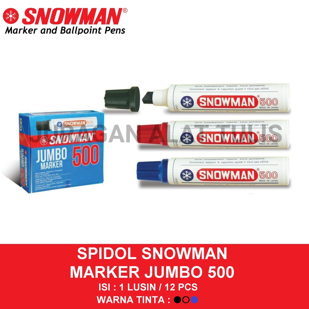 

SPIDOL SNOWMAN JUMBO J-500 / SPIDOL PERMANEN
