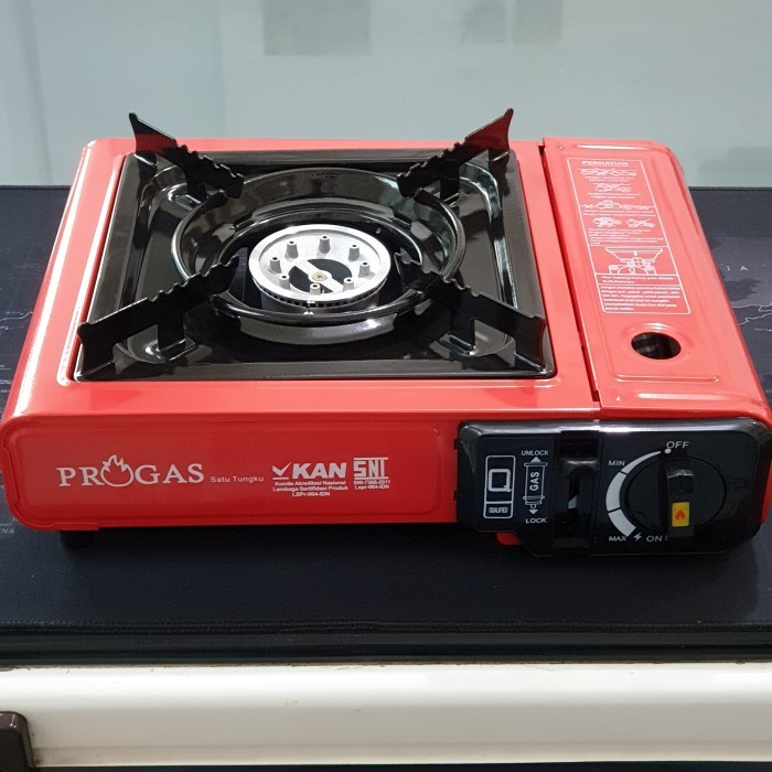 [100% ORIGINAL] KOMPOR MINI PORTABLE PROGAS GAS STOVE 2 IN 1 CAMPING GAS