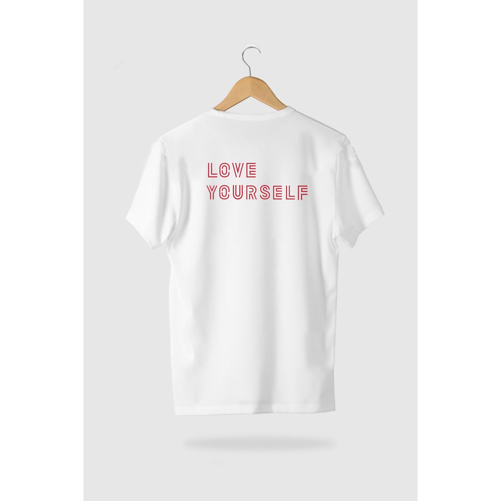 Kaos Kpop Unisex  Love Yourself 3