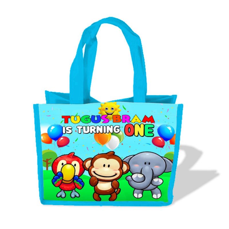 

Tas Animal Goodie Bag Souvenir Bingkisa Ultah Anak Custom Murah Berkualitas
