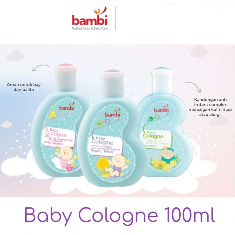 Bambi Baby Cologne 100ml