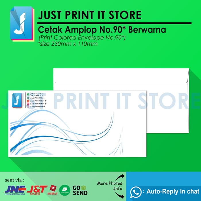 Cara Print Contoh Surat